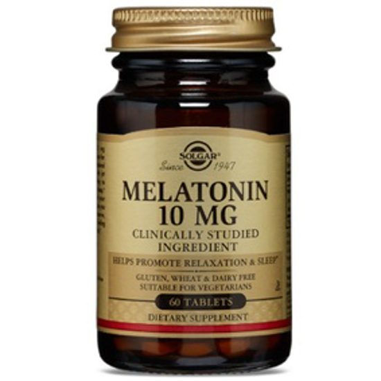 Picture of SOLGAR MELATONIN 10 MG 60 TABLETS