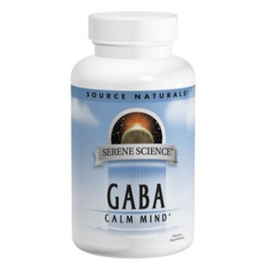 صورة SOURCE NATURALS GABA 750MG 45 TABLETS