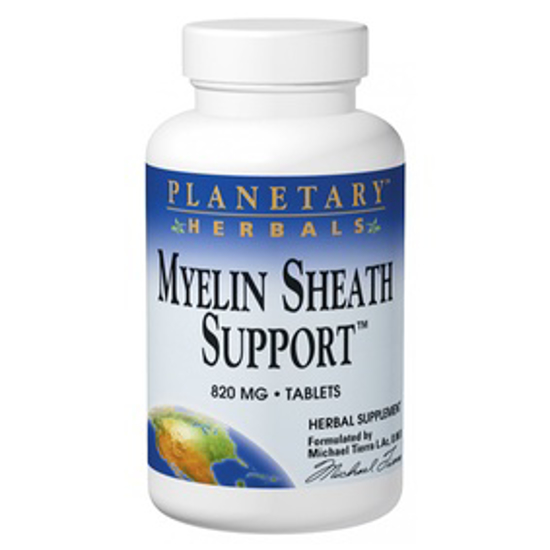 Picture of PLANETARY HERBALS MYELIN SHEATH SUPPORT 820 MG 90 TABLETS