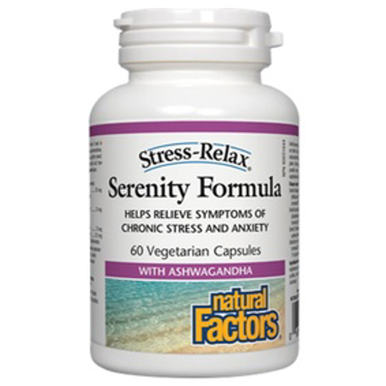 صورة NATURAL FACTORS SERENITY FORMULA 60 VEGETARIAN CAPSULES