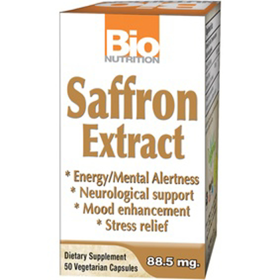 صورة BIO NUTRITION SAFFRON EXTRACT 88.5MG 50 VEGETARIAN CAPSULES