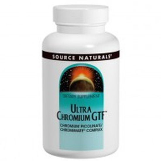 صورة SOURCE NATURALS CHROMEMATE CHROMIUM GTF 200MCG 60 TABLETS