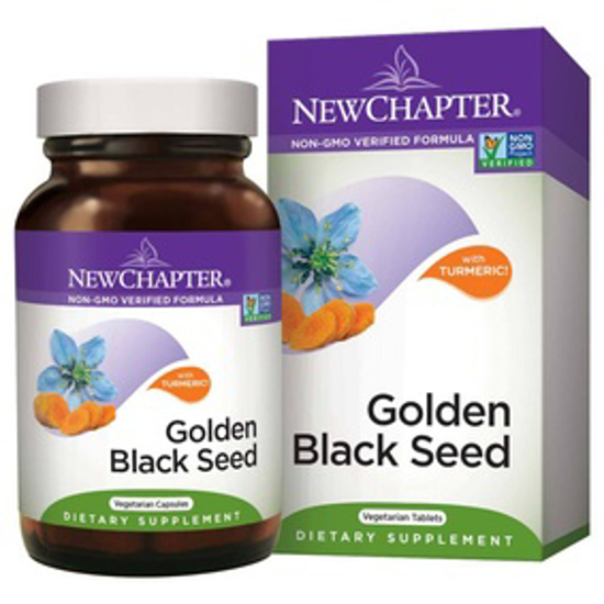 صورة NEW CHAPTER GOLDEN BLACK SEED 30 VEGETARIAN CAPSULES