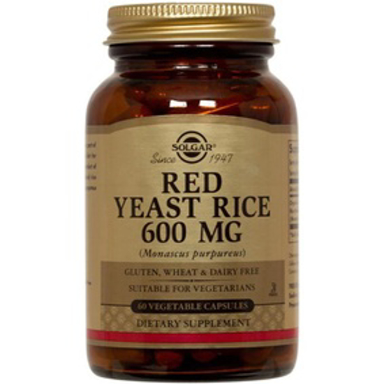 Picture of SOLGAR RED YEAST RICE 600 MG