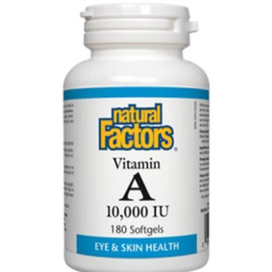 صورة NATURAL FACTORS VITAMIN A 10000 IU