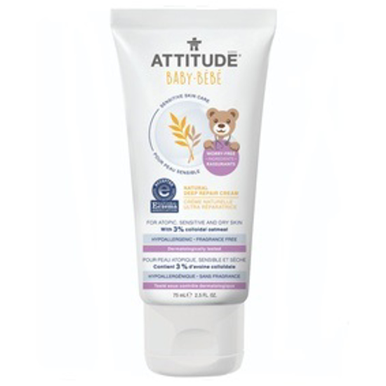 صورة ATTITUDE SENS SKIN CARE DEEP REPAIR CREAM BABY 75ML:60670