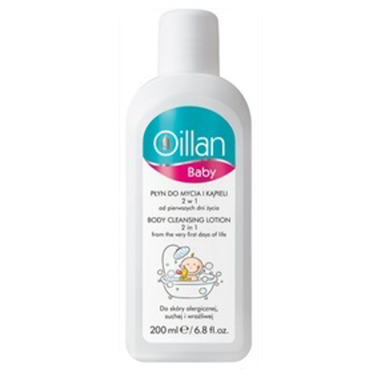 Picture of OILLAN BABY BODY CLEANSING LOTION 2 IN 1 400ML