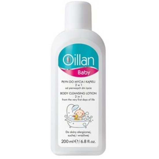 Picture of OILLAN BABY BODY CLEANSING LOTION 2 IN 1 200ML