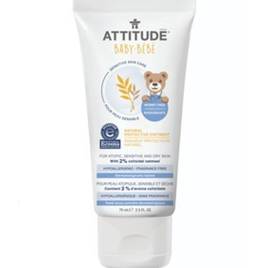 صورة ATTITUDE SENSITIVE PROTECTIVE OINTMENT - BABY 75ML:60402