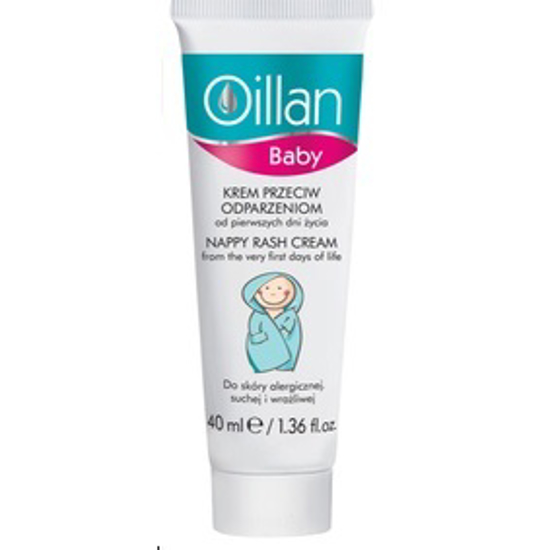 صورة OILLAN BABY NAPPY RASH CREAM 40 ML