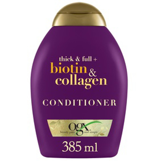 صورة OGX, CONDITIONER, THICK & FULL+ BIOTIN & COLLAGEN, 385ML