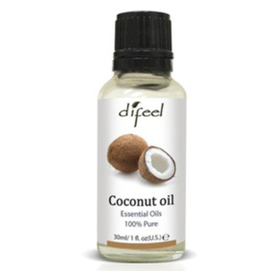 صورة DIFEEL ESSENTIAL OIL 100% PURE COCONUT OIL 1 OZ