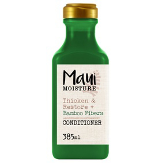 صورة MAUI MOISTURE, CONDITIONER, THICKEN & RESTORE + BAMBOO FIBERS, 385ML