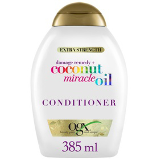 صورة OGX, CONDITIONER, DAMAGE REMEDY+ COCONUT MIRACLE OIL, 385ML