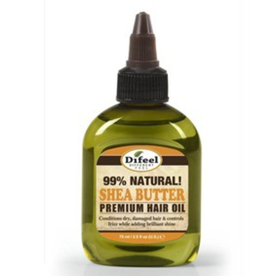 صورة DIFEEL PREMIUM NATURAL HAIR OIL - SHEA BUTTER 2.5 OUNCE