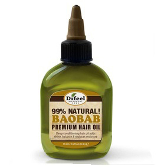 Picture of DIFEEL PREMIUM NATURAL HAIR CARE OIL, BAOBAB 2.5 OZ, 2.5 OUNCES