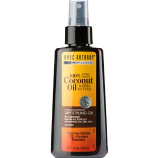 Picture of 100% EXTRA VIRGIN COCONUT OIL & SHEA BUTTER DRY STYLING OIL 120 ML