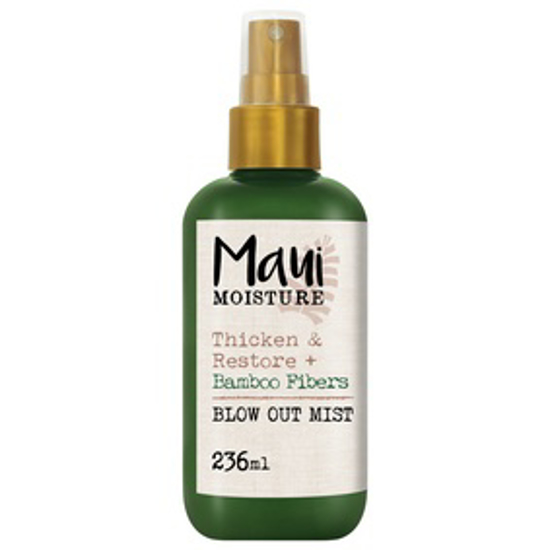 صورة MAUI MOISTURE, HAIR MIST, THICKEN & RESTORE + BAMBOO FIBERS, BLOW OUT MIST, 236ML