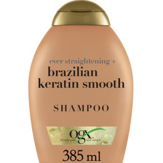 صورة OGX, SHAMPOO, EVER STRAIGHTENING+ BRAZILIAN KERATIN SMOOTH, 385ML