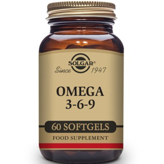 صورة SOLGAR EFA 1300 MG OMEGA 3-6-9 SOFTGELS 60'S