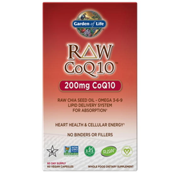 صورة RAW COQ10 60 VEGAN CAPSULES