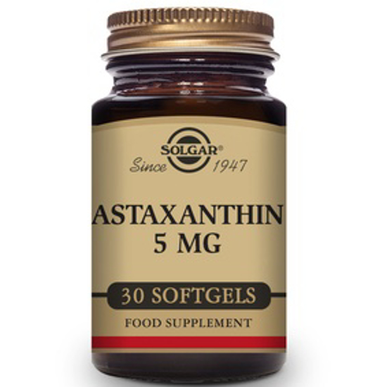 صورة SOLGAR ASTAXANTHIN 5 MG 30SOFTGELS