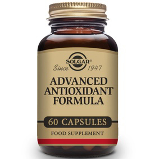 صورة SOLGAR ADVANCED ANTIOXIDANT FORMULA 60 VEGETABLE CAPSULES