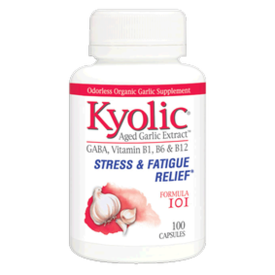 Picture of KYOLIC AGED GARLIC EXTRACT FORMULA 101, STRESS AND FATIGUE RELIEF -  100 CAPSULES
