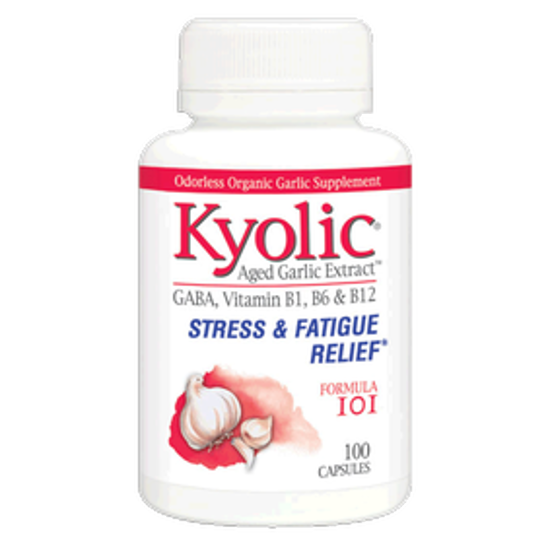 صورة KYOLIC AGED GARLIC EXTRACT FORMULA 101, STRESS AND FATIGUE RELIEF -  100 CAPSULES