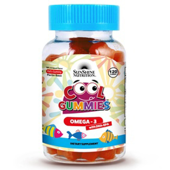 صورة SUNSHINE NUTRITION COOL GUMMIES OMEGA3 WITH DHA/EPA 120'S