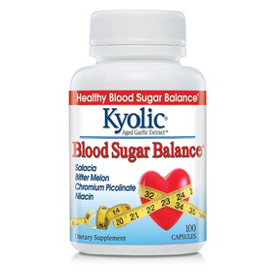 صورة KYOLIC AGED GARLIC EXTRACT FORMULA 112, BLOOD SUGAR BALANCE, 100 CAPSULES