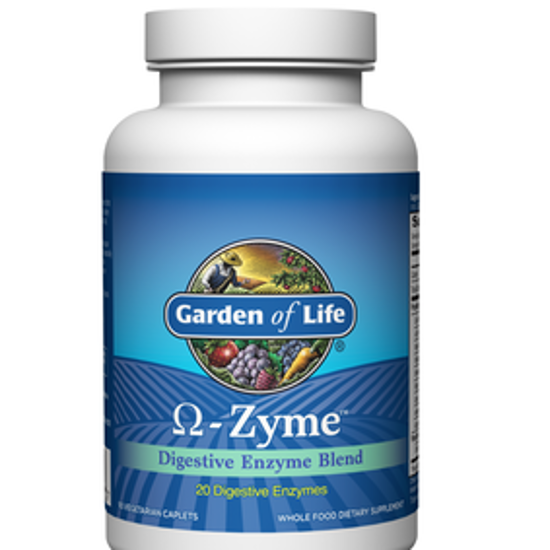Picture of Ω-ZYME DIGESTIVE ENZYME BLEND 90 VEGETARIAN CAPLETS