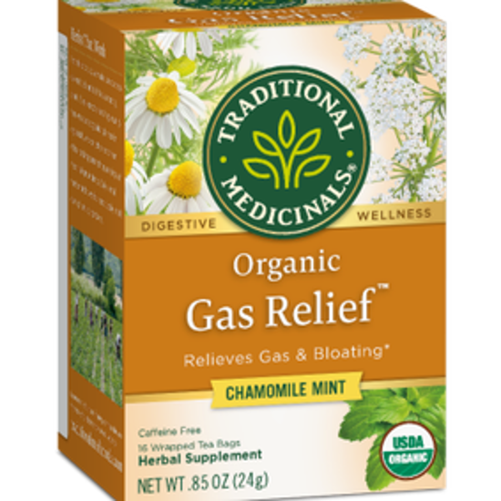 صورة TRADITIONAL MEDICINALS GAS RELIEF 16 TEABAGS