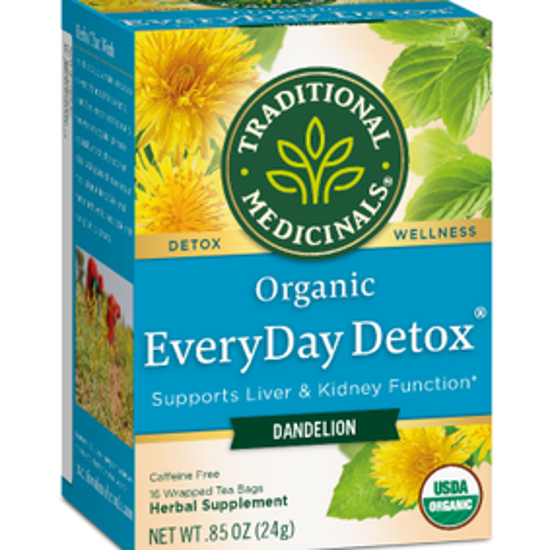 صورة TRADITIONAL MEDICINALS EVERYDAY DETOX DANDELION 16 TEABAGS