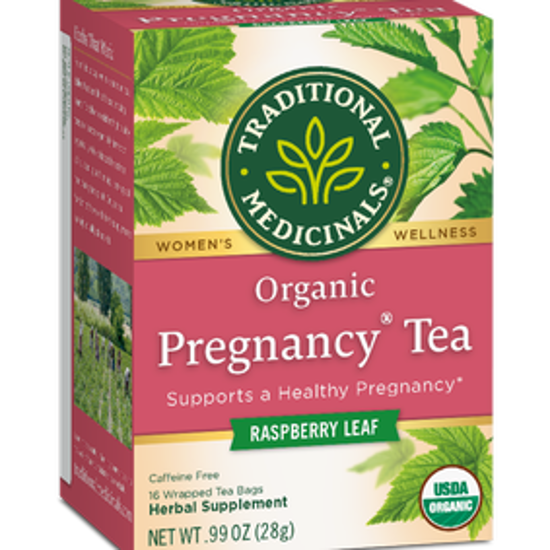 Picture of TRADITIONAL MEDICINALS PREGNANCY TEA 16 TEABAGS