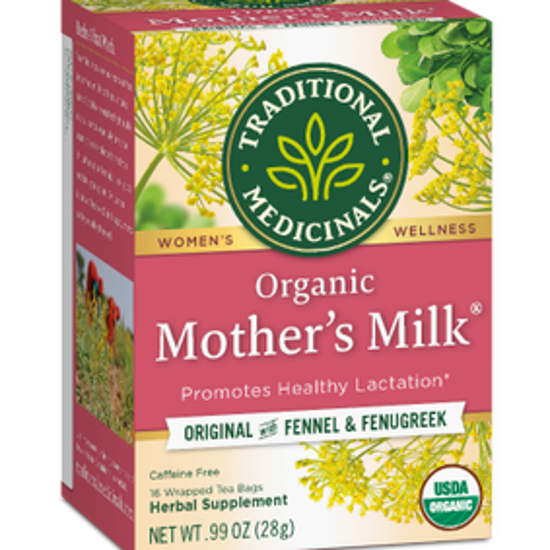 Picture of TRADITIONAL MEDICINALS MOTHERS MILK 16 TEABAGS