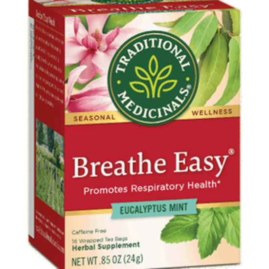 صورة TRADITIONAL MEDICINALS BREATHE EASY 16 TEABAGS