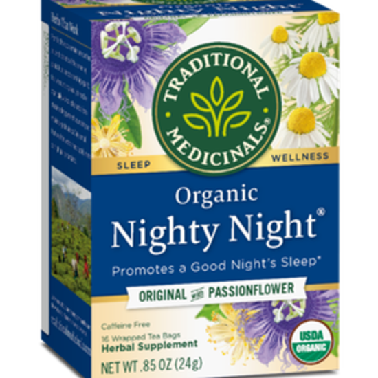 صورة TRADITIONAL MEDICINALS NIGHTY NIGHT 16 TEABAGS