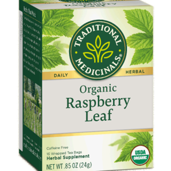 صورة TRADITIONAL MEDICINALS RASPBERRY LEAF 16 TEABAGS