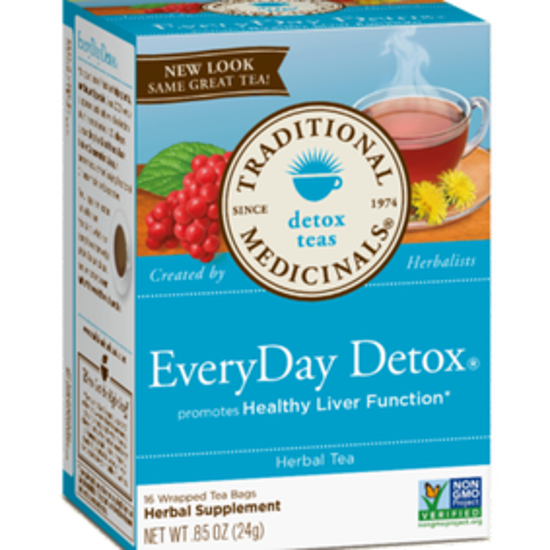 صورة TRADITIONAL MEDICINALS EVERYDAY DETOX 16 TEABAGS