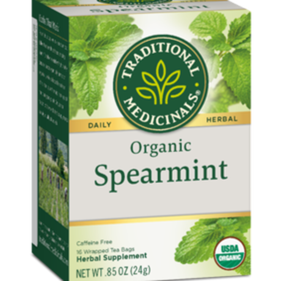 صورة TRADITIONAL MEDICINALS SPEARMINT 16 TEABAGS