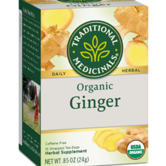 صورة TRADITIONAL MEDICINALS GINGER 16 TEABAGS