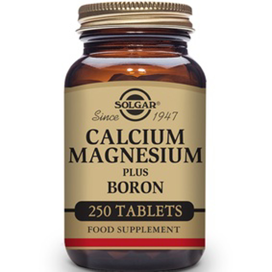 صورة SOLGAR CALCIUM MAGNESIUM PLUS BORON TABLETS - PACK OF 250