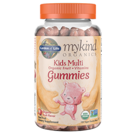 صورة MYKIND ORGANICS KIDS MULTI GUMMIES ORGANIC FRUIT - 120 VEGAN GUMMY BEARS