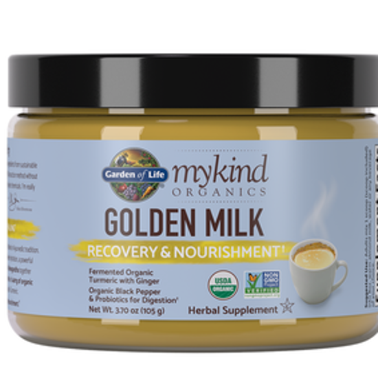 صورة MYKIND ORGANICS GOLDEN MILK POWDER 3.70 OZ (105 G)