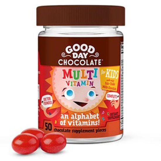Picture of GOOD DAY CHOCOLATE KID'S MULTIVITAMIN 50 COUNT