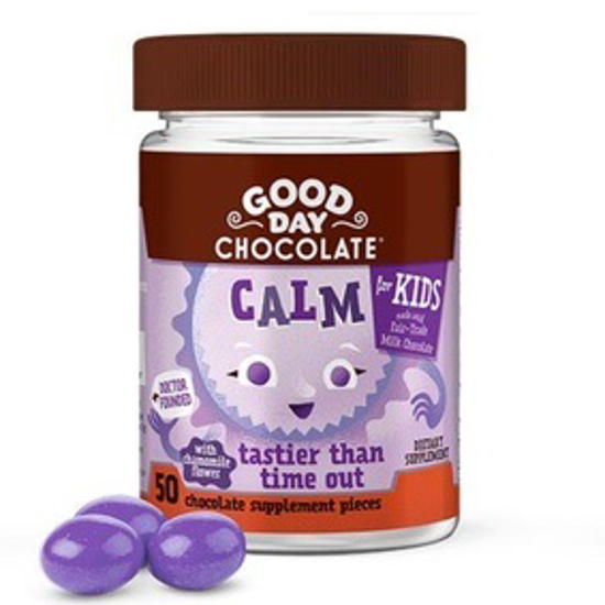 Picture of GOOD DAY CHOCOLATE KID'S CALM SUPPLEMENT 50 COUNT