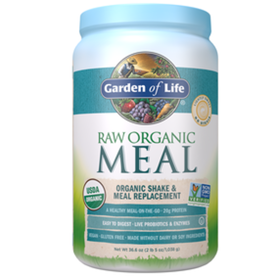 صورة RAW ORGANIC MEAL SHAKE & MEAL REPLACEMENT LIGHTLY SWEET - 36.6 OZ (1,038G)