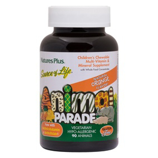 صورة ANIMAL PARADE® CHILDREN'S CHEWABLE MULTI - ORANGE FLAVOR 90 TABLETS