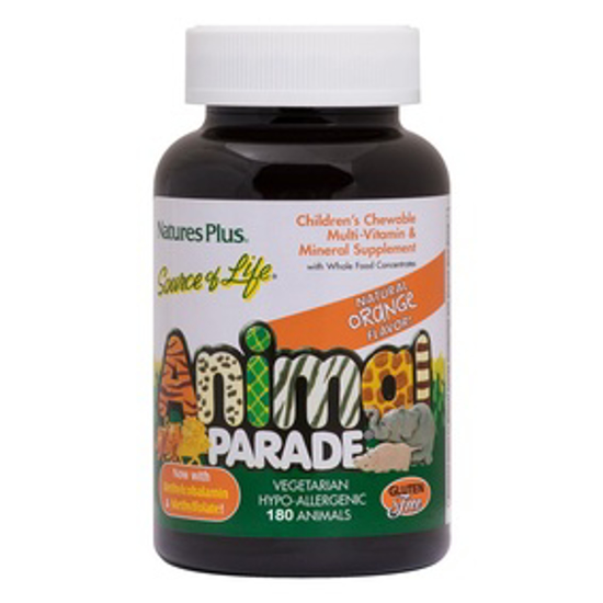 صورة ANIMAL PARADE® CHILDREN'S CHEWABLE MULTI - ORANGE FLAVOR 180 TABLETS